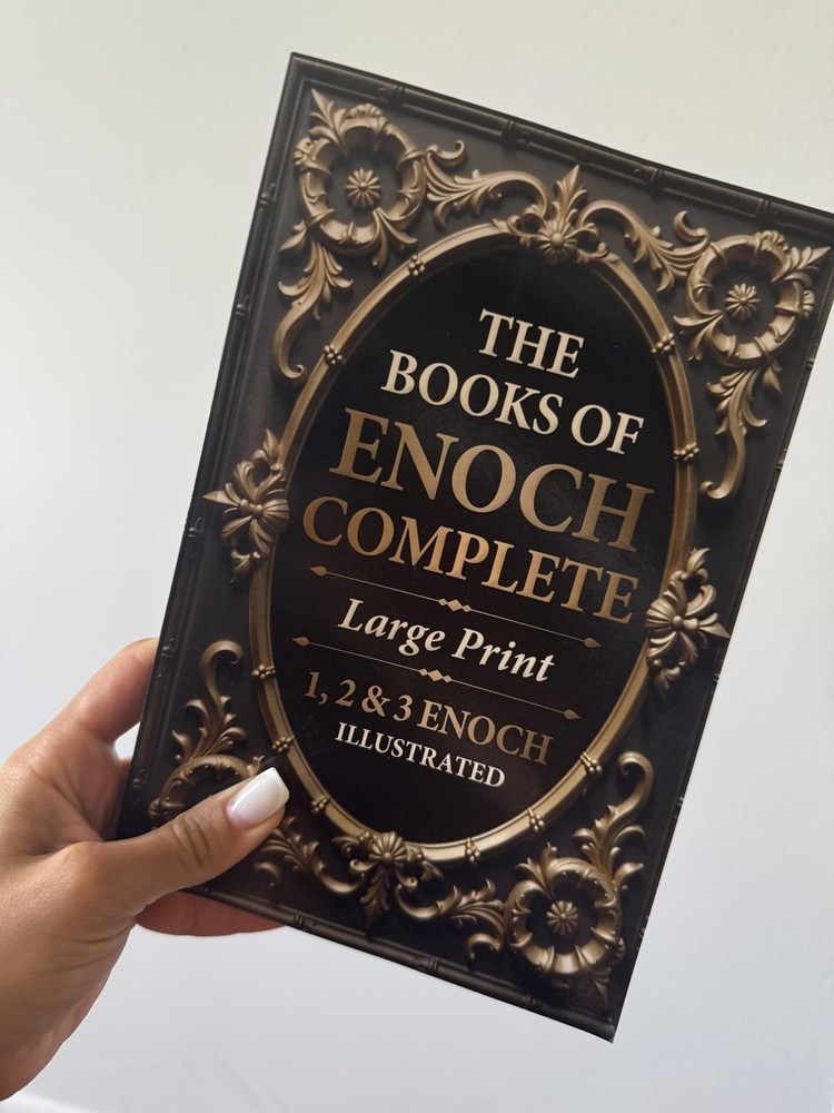 Books of Enoch Complete Large Print Illustrated Edition 1 2 3 Enoch