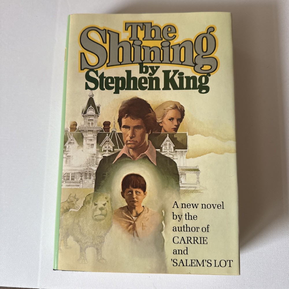 Hardcover – „The Shining” by Stephen King – Printed 1977 Doubleday 1st Edition
