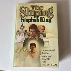 Hardcover – „The Shining” by Stephen King – Printed 1977 Doubleday 1st Edition