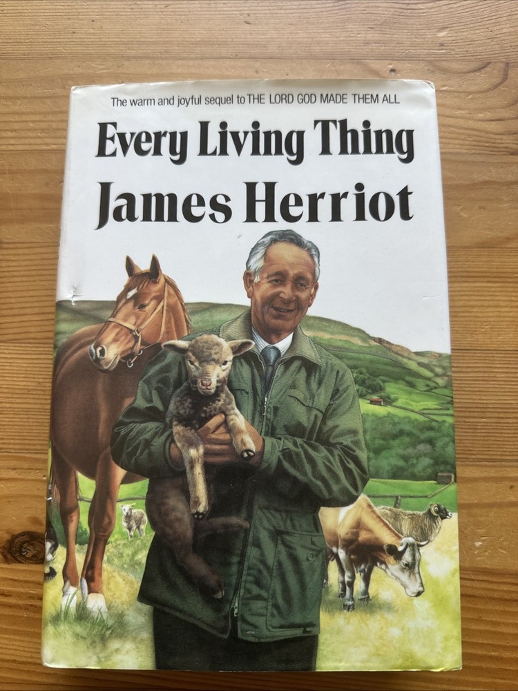 Every Living Thing by James Herriot 1982 Hardcover