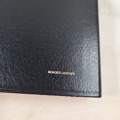 Holy Bible NKJV RLE Giant Print Thomas Nelson 334 Black Bonded Leather 1992