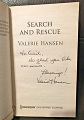 *Signed* Search and Rescue (Rookie K-9 Unit) by Valerie Hansen