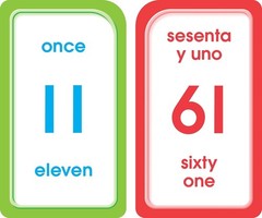 School Zone – Bilingual Numbers 1-100 Flash Cards – Ages 4+, Preschool to…