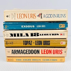 7x Vtg PB Novels/Books Historical Fiction, Suspense Multiple Titles/Authors