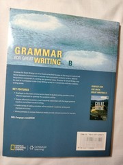 Grammar for Great Writing B