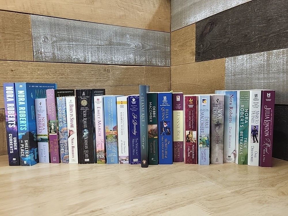 Lot Of 22 Romance Books Paperback Various Authors Mixed Set