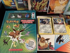 Pokemon Books, Stickers And 100 Cards
