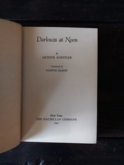 Arthur Koestler – Darkness at Noon
