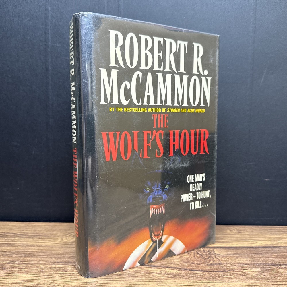 The Wolf’s Hour by Robert R McCammon ~ 1989 HC/DJ First UK Edition