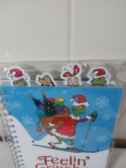 New The Grinch Journal Dr. Seuss Christmas/Holiday Feelin Grinchy 96 Pages