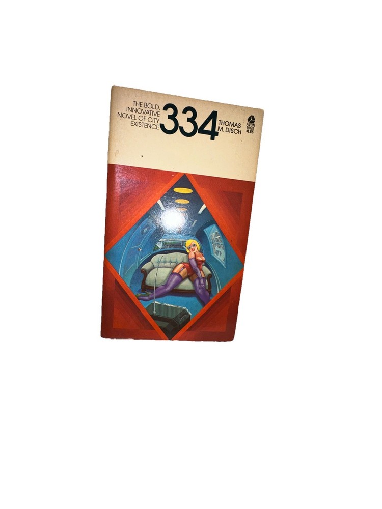 334 Novel by Thomas M Disch 1974 First Edition Avon Paperback
