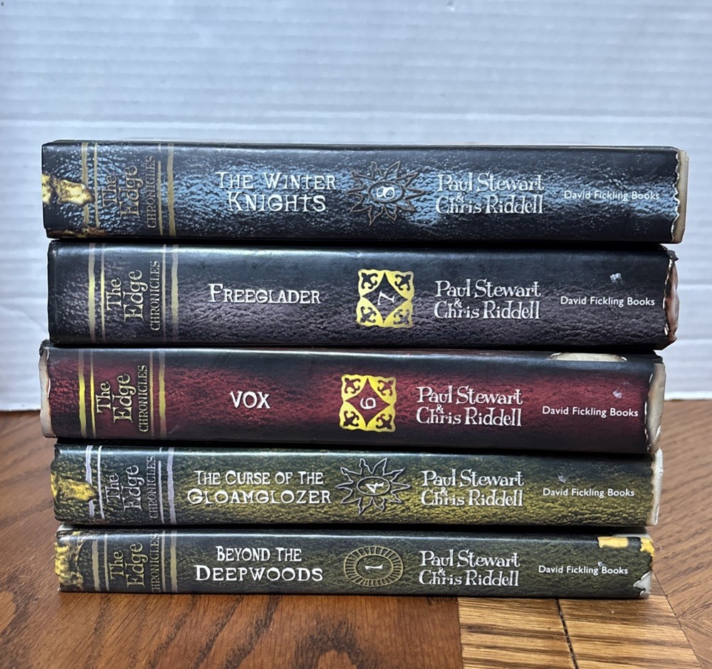 The Edge Chronicles Paul Stewart – Chris Riddell #1, 4, 6, 7, 8 Hardcovers