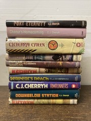 C. J. Cherryh Book Lot of 10 HC/DJ Chanur Series Collected Works Sci-Fi BCE
