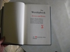 VTG THE WORSHIPBOOK HARD COVER THE WESTMINSTER PRESS COMPANY 1970, 2nd PRINTING