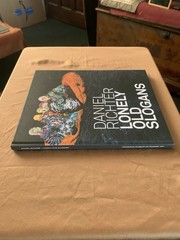 Daniel Richter: Lonely Old Slogans by Daniel Richter (2017, HC 1st Ed)