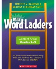 Daily Word Ladders: Content Areas, Grades 2-3 Paperback