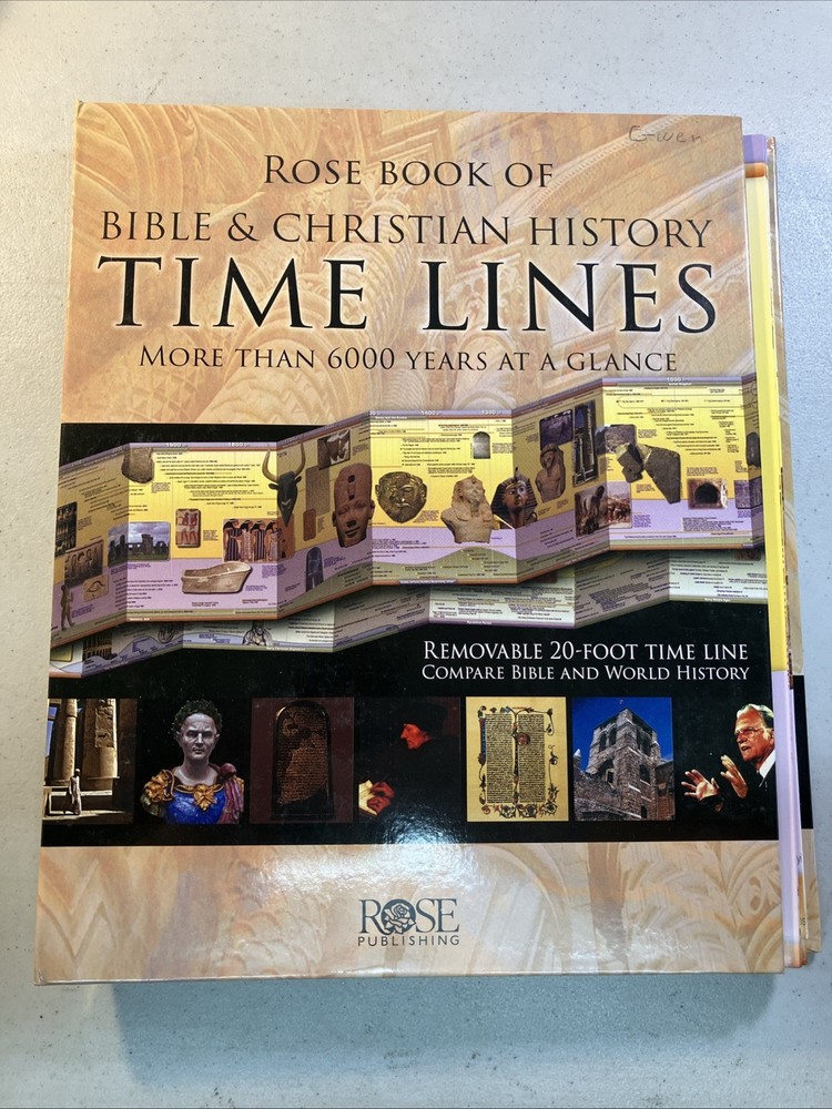 Rose Book of Bible and Christian History Time Lines: More Than 6000 Years at a G