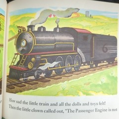 Vintage 1960s Little Engine That Could Book Watty Piper 1961 Platt & Munk NY