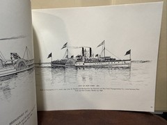 Long Island Sound And Narragansett Bay Steam Vessels – Drawings By Samuel Ward