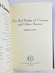 THE RED BADGE OF COURAGE & OTHER STORIES Stephen Crane Flexi Bound Faux Leather