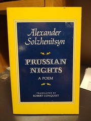 Prussian Nights : Bilingual Edition by Aleksandr Solzhenitsyn (1977, Trade…