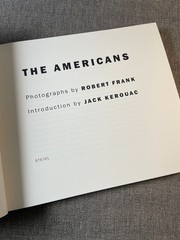 Robert Frank The Americans Hardcover Steidl Jack Kerouac Photography Photo Essay