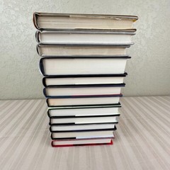 12x Hardcover Novels Multiple Titles & Authors Murder, Mystery, Thriller, Romanc