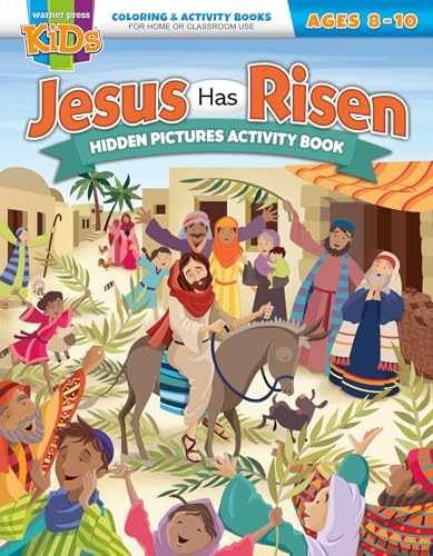 Jesus Has Risen Hidden Pictures – Paperback, by Warner Press – Very Good