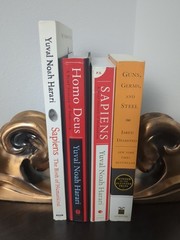 Yuval Noah Harari Lot – Sapiens Homo Deus Graphic Novel Jared Diamond Guns Germs