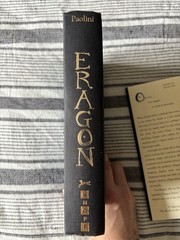 Eragon Christopher Paolini Deluxe Edition Hardcover w/Jacket Inheritance Bk 1