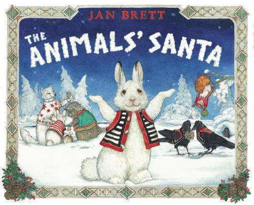 The Animals’ Santa , Brett, Jan , hardcover , Good Condition