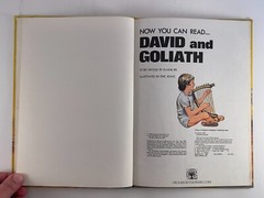 Now You Can Read Bible Stories David and Goliath Elaine Ife 1983 Hardcover