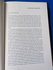 THE HOPWOOD AWARDS: 75 Years of Prized Writing Michael Barrett HC 2009