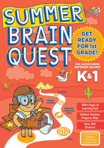 Summer Brain Quest: Between Grades K & 1 – Paperback – VERY GOOD