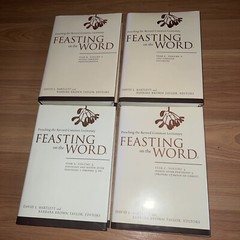 Feasting on The Word Year B Volumes 1 2 3 4 Preaching Lectionary Set HCDJ