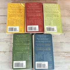 Lot of 5 Robert Jordan / Wheel of Time Fantasy Book Lot (Mixed titles)