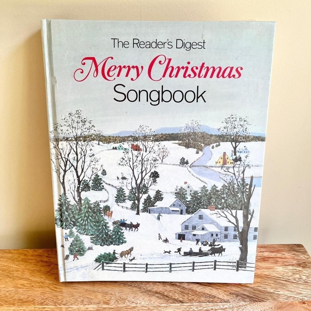 The Reader’s Digest Merry Christmas Songbook 1981 First Edition Americana Music