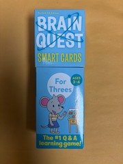 Brain Quest Smart Cards for Threes (Revised 5th Edition) Good Condition