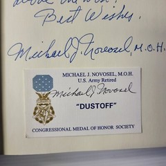 Dustoff: The Memoir of an Army Aviator by Michael J. Novosel *SIGNED* 1999 HC/DJ
