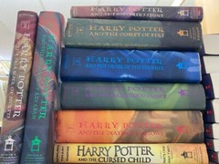 Harry Potter you chose the book Complete set 1-8 Fiction Hardcover only – GOOD