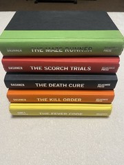 Maze Runner Hardcover 1st Edition Lot Signed James Dashner Fever Code No DJ