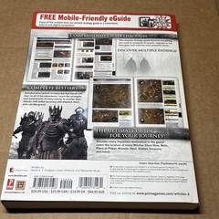 Witcher 3: Wild Hunt – Prima Official Game Guide – Paperback – Free Shipping