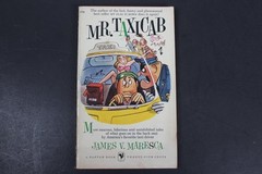 Mr. Taxicab James V. Maresca 1958 Vintage Adult Humor Stories Bantam Book GGA