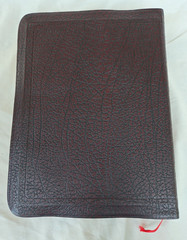 HOLY BIBLE Good Leader Authorized KJV 1952 Red Letter Leather Bound Gold Gilded