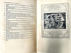 WILLIAM BLAKE THE BOOK OF JOB 22 ENGRAVINGS LETTERPRESS 1927 ART RELIGION BIBLE