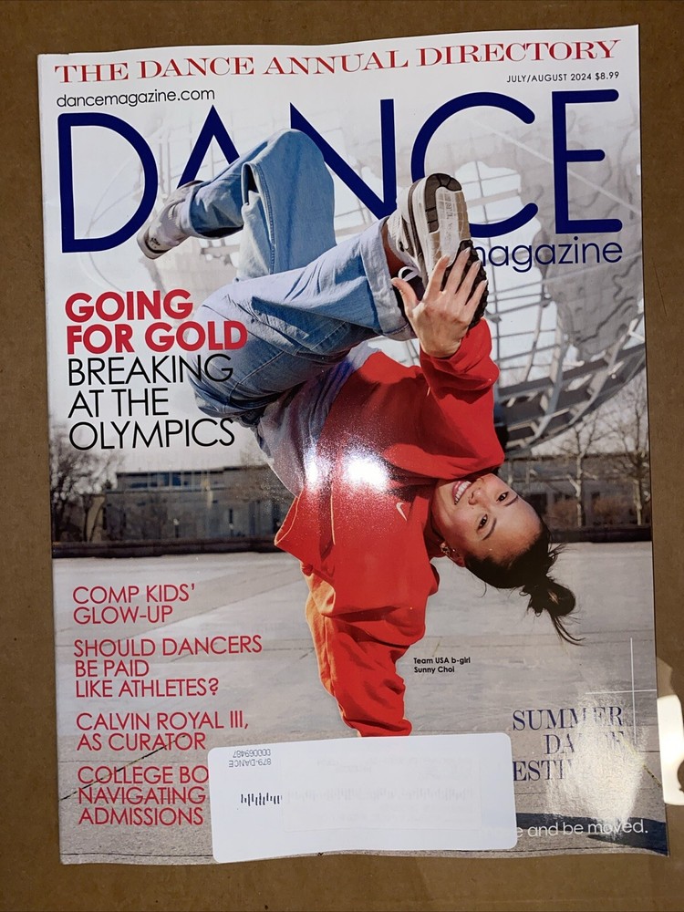 New Dance Magazine July/August 2024 Sunny Choi Olympics GOING FOR GOLD Paris