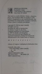 SIGNED: Every Dead Thing by John Connolly First Edition 1st Printing 1999 Unread
