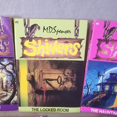 SHIVERS Books M.D. Spencer Horror Ghost Writer Locked Room Haunting House Lot 5