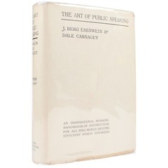 RARE DALE CARNEGIE First Edition The Art of Public Speaking 1915 w/ DUST JACKET!