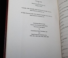 The Culinary Arts Institute Encyclopedic of Cookbook 1958 AMSCO Antique